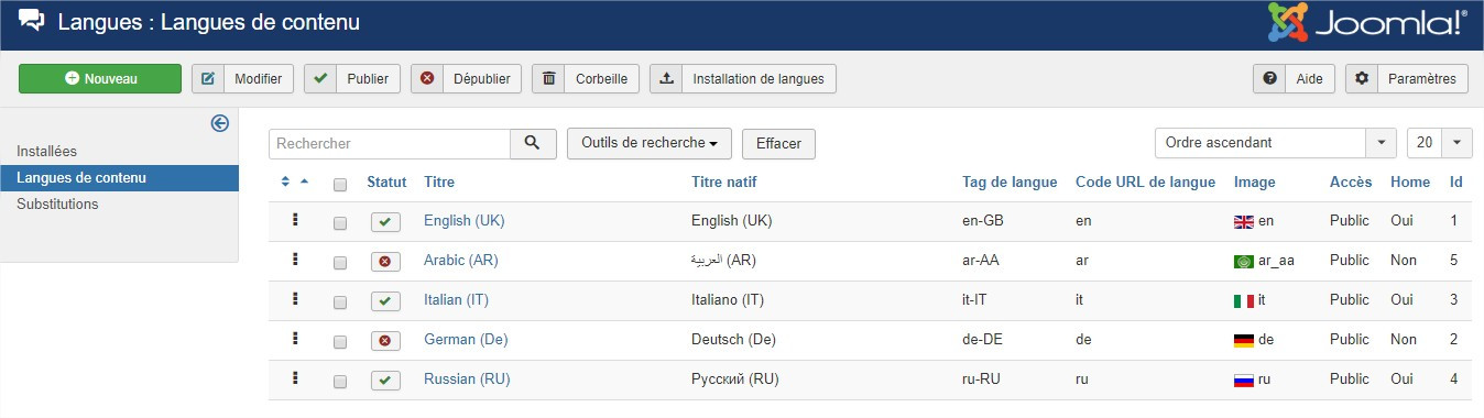 Cliquez sur l'image pour l'afficher en taille normale

Nom : Langues  Langues de contenu - Soazig Boissier - Administration - Google Chrome.jpg 
Affichages : 295 
Taille : 103,1 Ko 
ID : 1983628