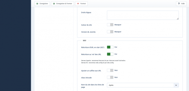 Cliquez sur l'image pour l'afficher en taille normale

Nom : Screenshot 2021-11-25 at 19-29-46 Configuration globale - e-Central - Administration.png 
Affichages : 223 
Taille : 103,0 Ko 
ID : 2034545