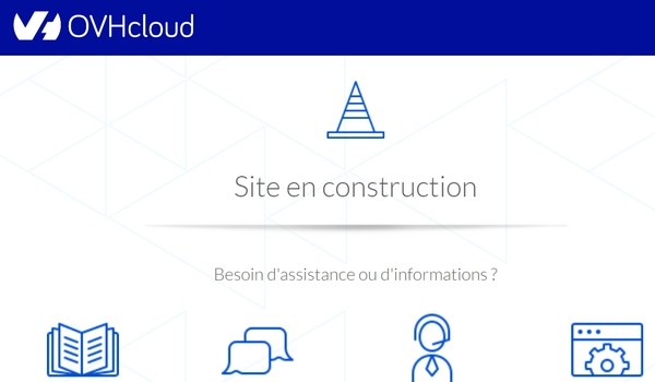 Cliquez sur l'image pour l'afficher en taille normale

Nom : ovh_siteenconstruction.jpg 
Affichages : 51 
Taille : 26,8 Ko 
ID : 2046237