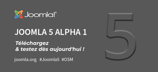 Joomla 5.0 Alpha1 - Testez le futur de Joomla