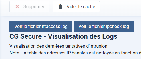 Cliquez sur l'image pour l'afficher en taille normale  Nom : cgsecure_logs.png  Affichages : 0  Taille : 27,4 Ko  ID : 2069090